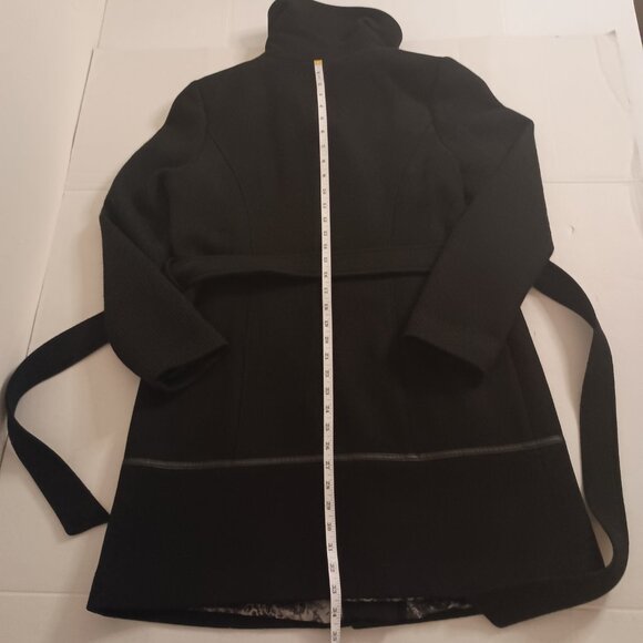 Guess Asymmetrical Wool Blend Baddie Whimsigoth Coat L – Large - Picture 14 of 16